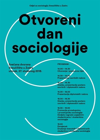 Otvoreni dan sociologije – utorak, 27. 11. 2018.